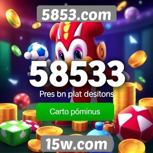 Comparativo de bônus e promoções no site 5853.com