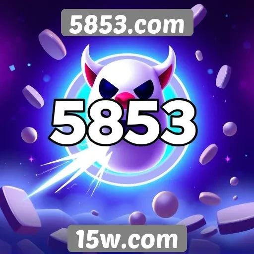 Exploração dos jogos disponíveis em 5853.com
